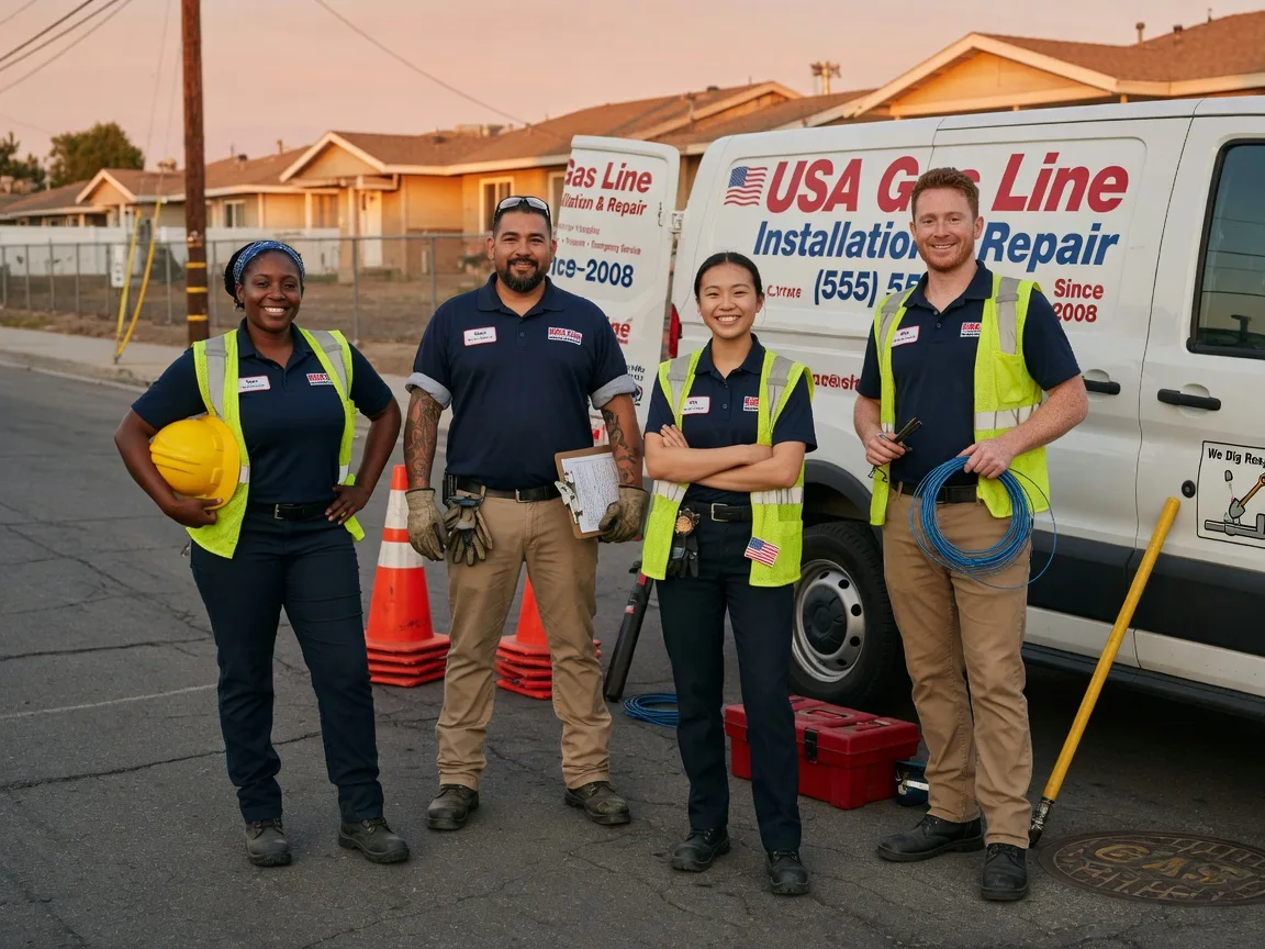 Gas Line Installation company in Calexico, CA